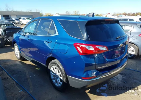 2020 Chevrolet Equinox Fwd Lt 1.5L Turbo из США, поврежденный, VIN 3GNAXKEVXLL250263